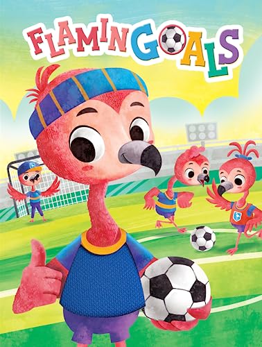 Flamingoals - Touch and Feel Board Book - Sensory Board Book (Touch & Feel Sensory Board Books for Baby & Toddler Time)