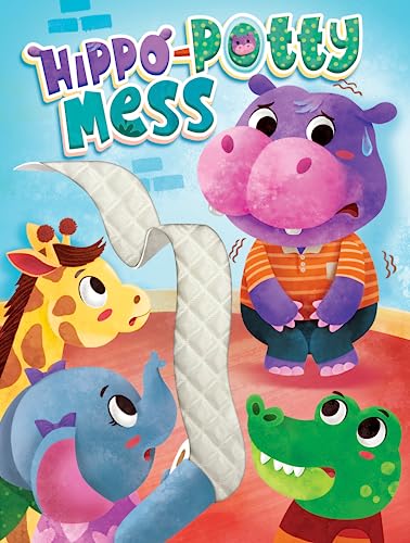 Hippo-Potty Mess - Touch and Feel Board Book - Sensory Board Book (Board Book)