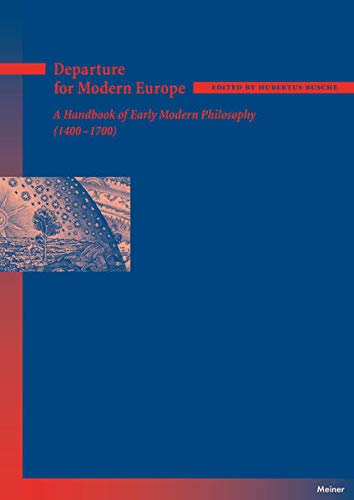 Departure for Modern Europe (Hardcover)