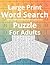 Word Search Puzzle: Large P...