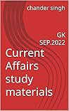 Current Affairs study materials: GK mcqs (करंट अफेयर्स अध्ययन सामग्री Book 1) (Hindi Edition)