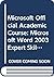 Microsoft Official Academic...