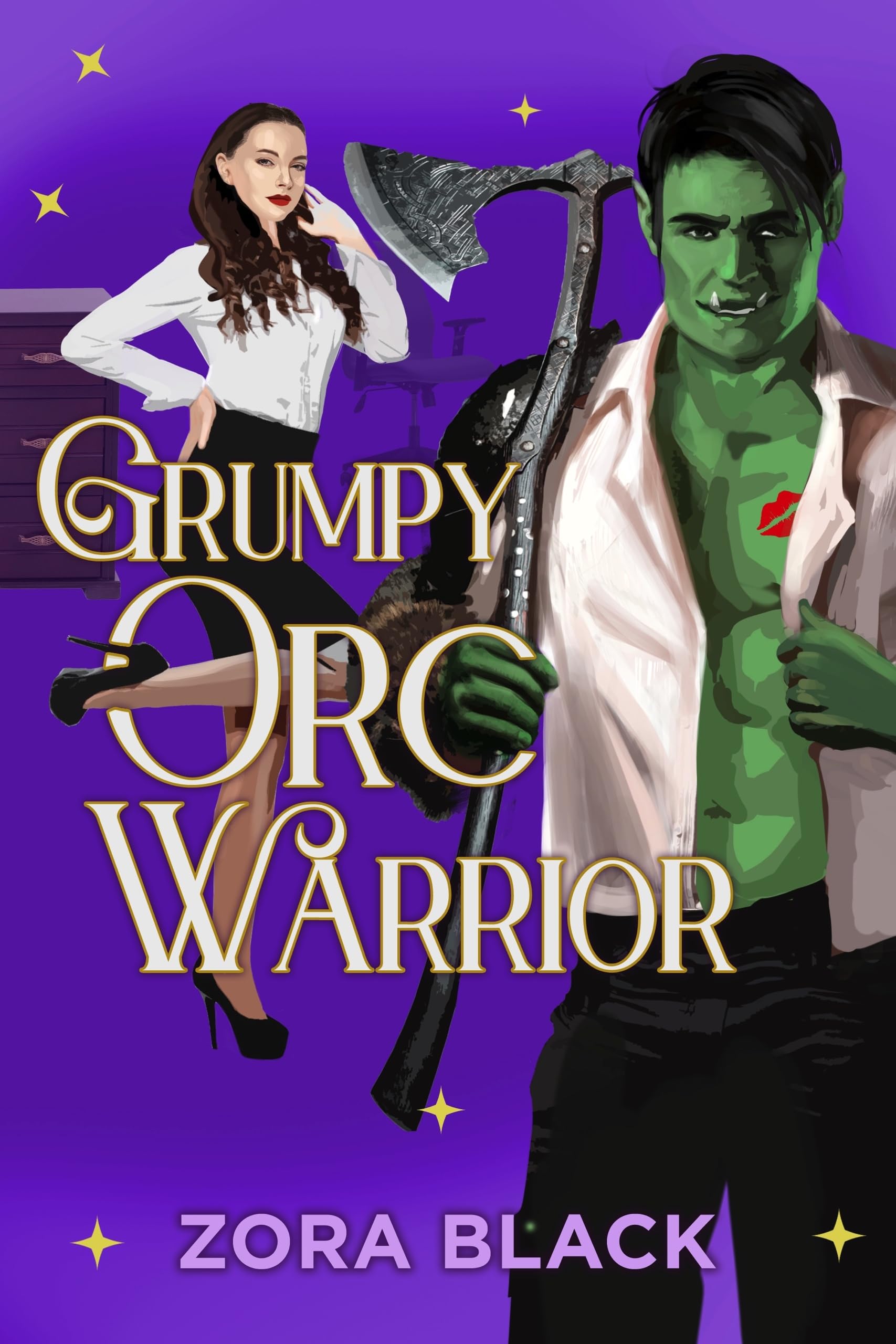 Grumpy Orc Warrior: A Monster Romantic Comedy (Grumpy Orcs)