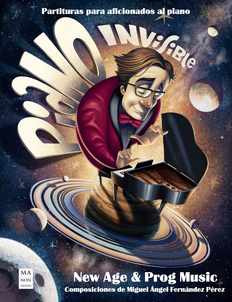 Piano Invisible: Partituras para aficionados al piano (Spanish Edition)