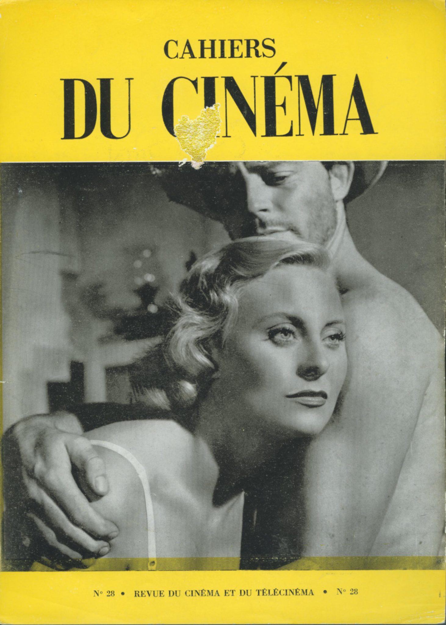 Cahiers du Cinéma N°28, novembre 1953