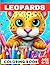 Leopard Coloring Book for K...