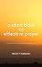 A Short Book on Effective Prayer by Kevin P.  Halloran
