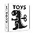 Baby's First High Contrast Board Book: Toys
