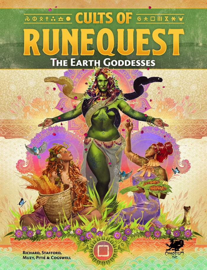 Cults of RuneQuest: The Earth Goddesses (Hardcover)