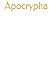 Apocrypha