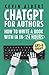 ChatGPT for authors: How to write a book with ChatGPT in 24 hours
