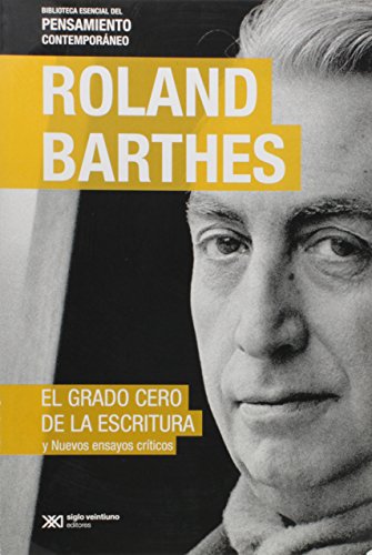 El grado cero de la escritura Roland Barthes (Paperback)