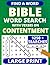 Large Print Bible Word Sear...