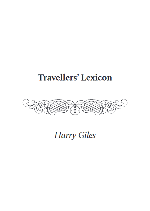 Travellers' Lexicon