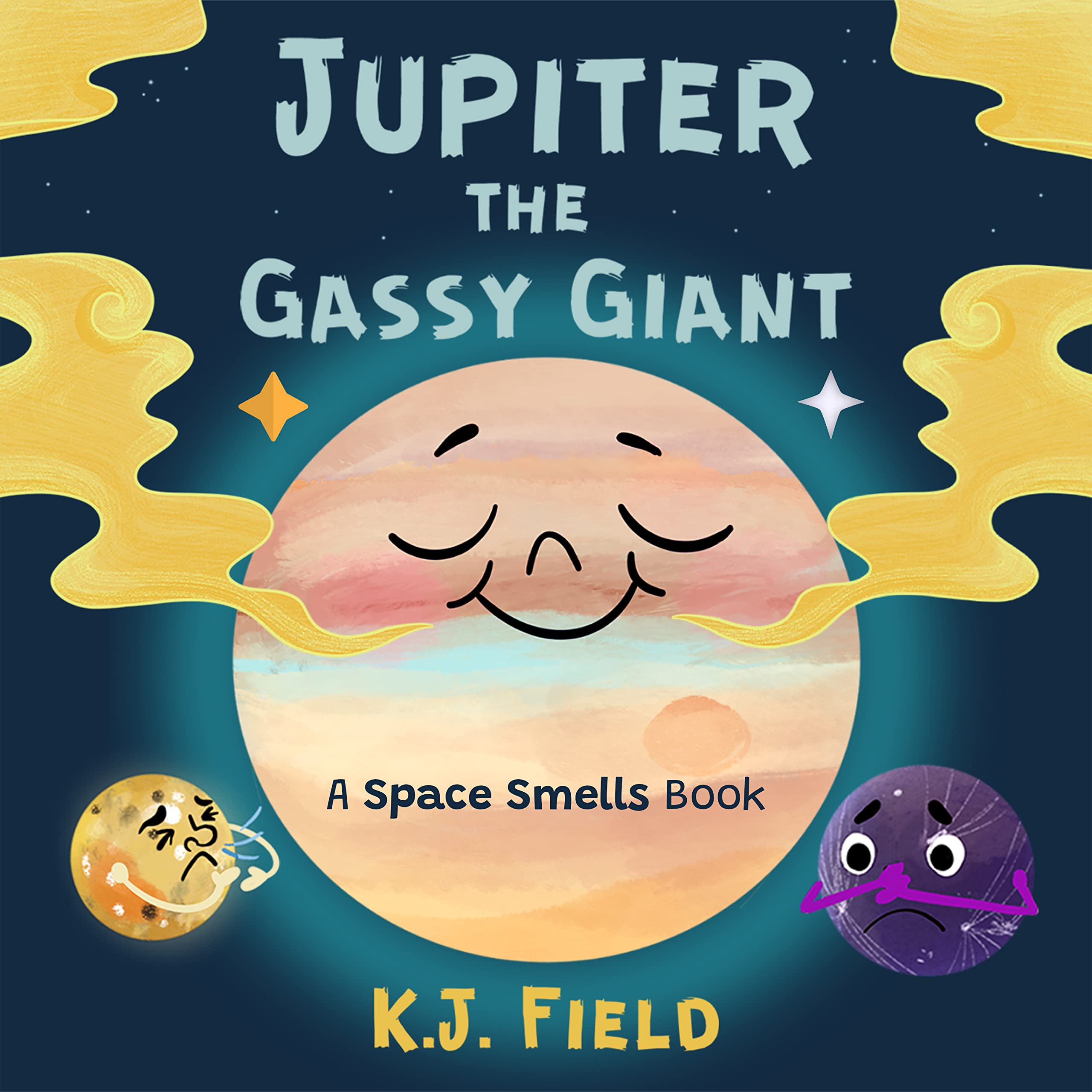 Jupiter the Gassy Giant : A Funny Solar System Book for Kids about the Chemistry of Planet Jupiter (Kindle Edition)