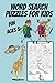 Word Search Puzzles For Kids