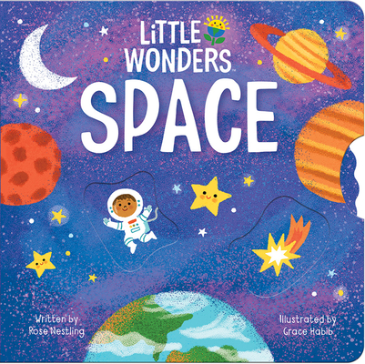 Little Wonders SPACE - Introduction to the Solar System: Multi-Activity Children's Board Book Including Flaps, Wheels, Tabs, and More