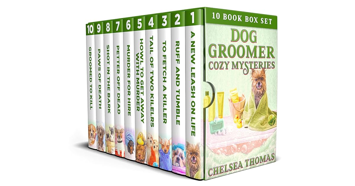 Sharon’s review of Dog Groomer Cozy Mysteries All Ten Books Pet