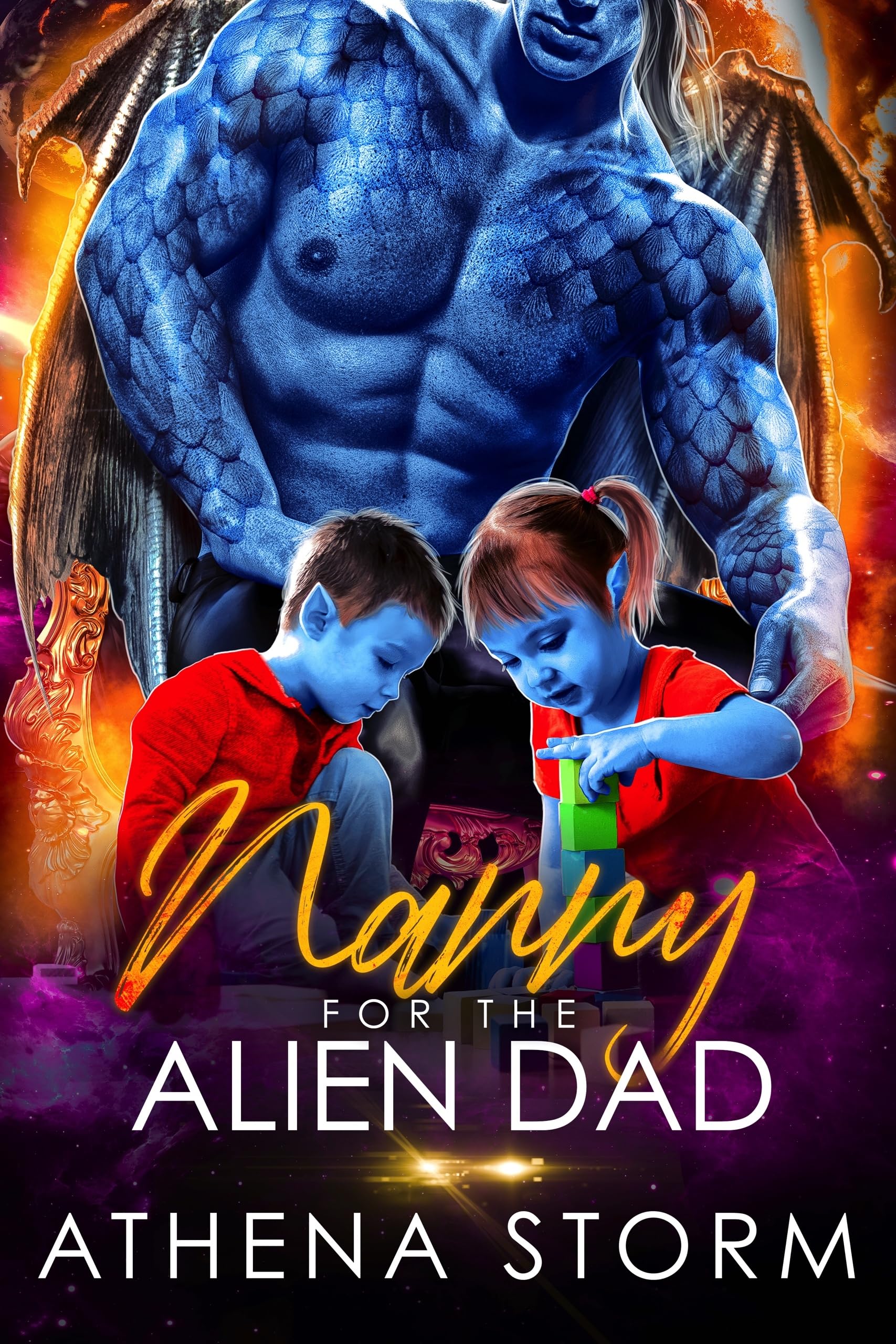 Nanny for the Alien Dad (Kaleidian Warrior Dads, #1)