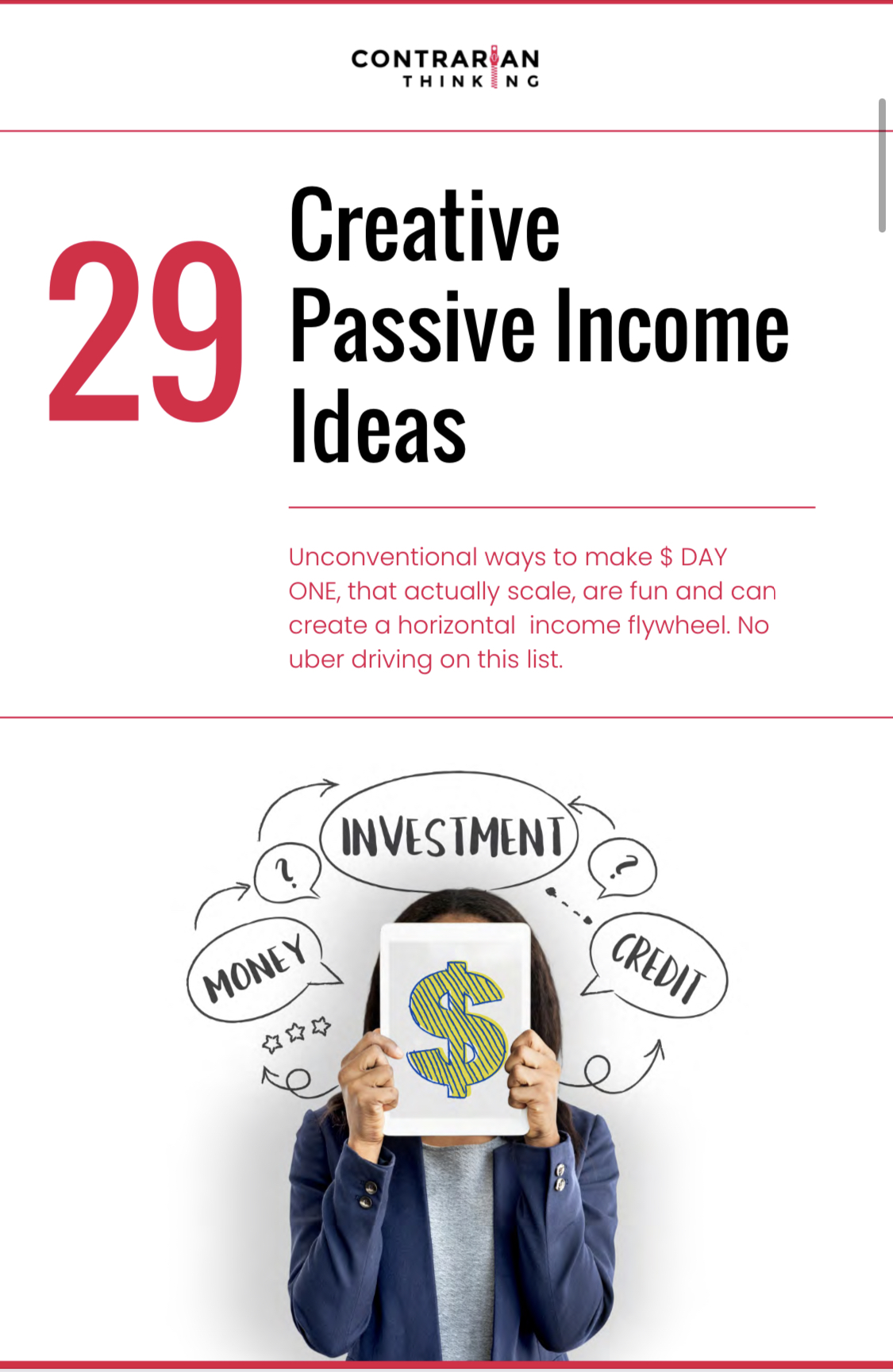 29 Creative Passive Income Ifeas