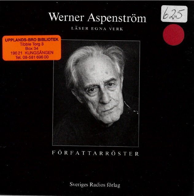 Werner Aspenström läser egna verk