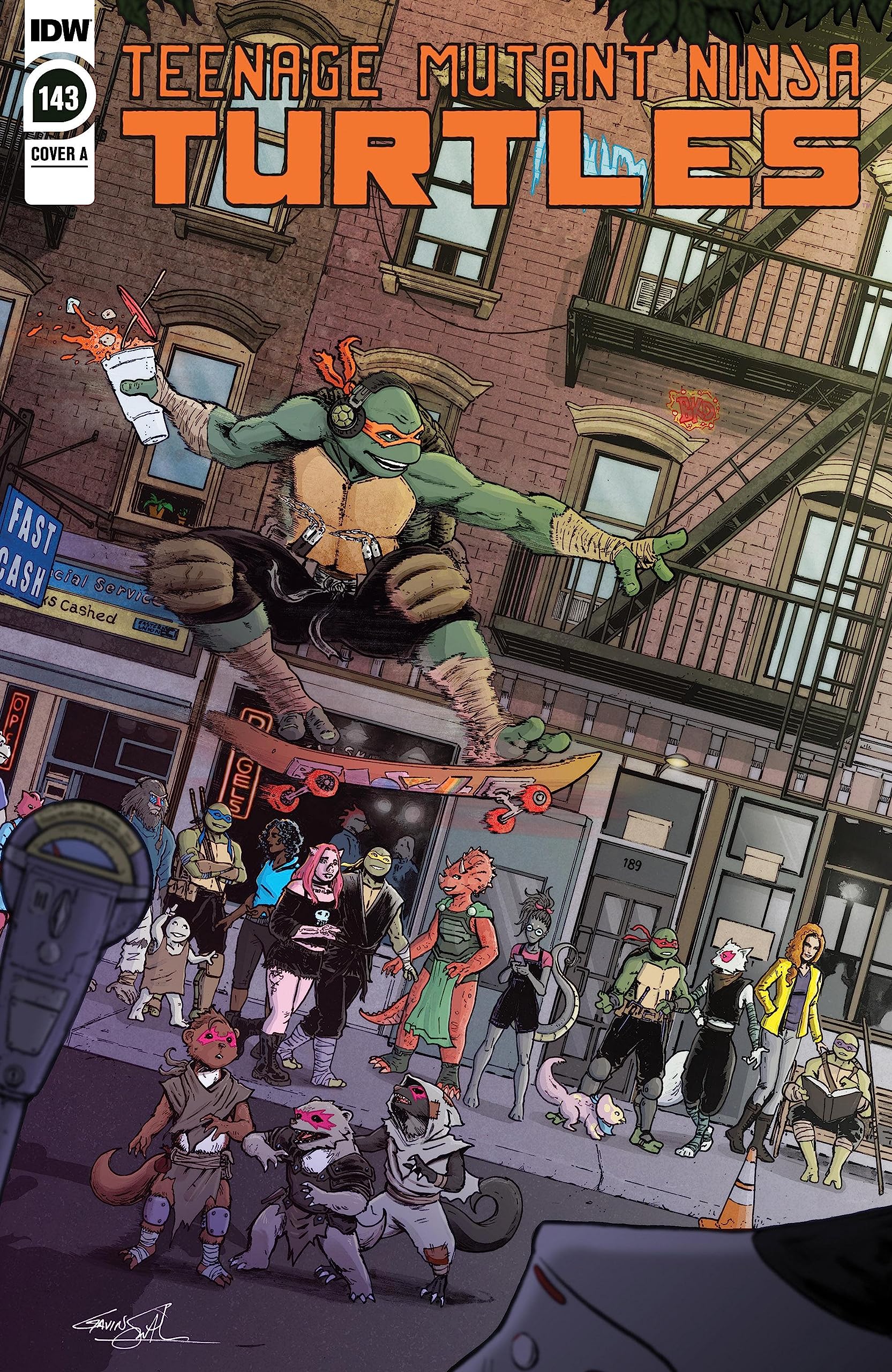 Teenage Mutant Ninja Turtles (2011-2024) #143