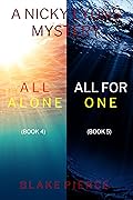 A Nicky Lyons FBI Suspense Thriller Bundle: All Alone (#4) and All For One