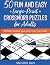 50 Fun and Easy Large Print Crosswords Puzzles for Adults by Meridith Berk