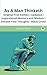 As A Man Thinketh (Annotated): Original First Edition Updated Inspirational Mastery and Wisdom Elevate Your Thoughts Black Cover