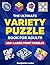Variety Puzzle Book for Adults by Benjamin Locke