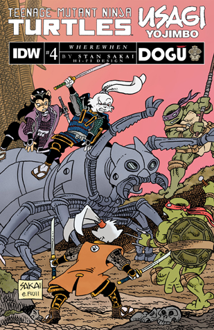 Teenage Mutant Ninja Turtles/Usagi Yojimbo: WhereWhen #4 (Kindle Edition)
