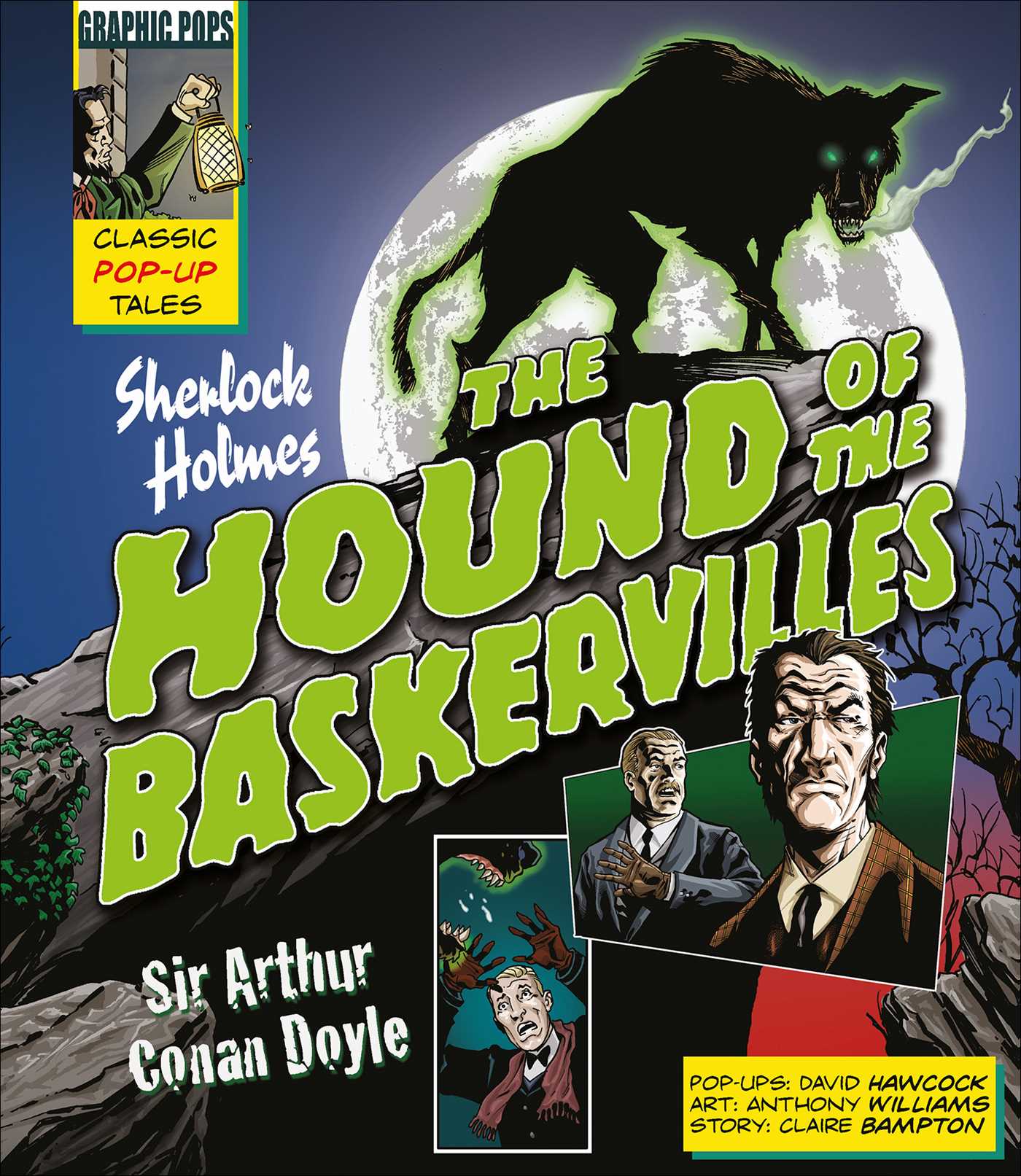 Classic Pop-Ups: Sherlock Holmes The Hound of the Baskervilles (Graphic Pops: Classic Pop-up Tales)
