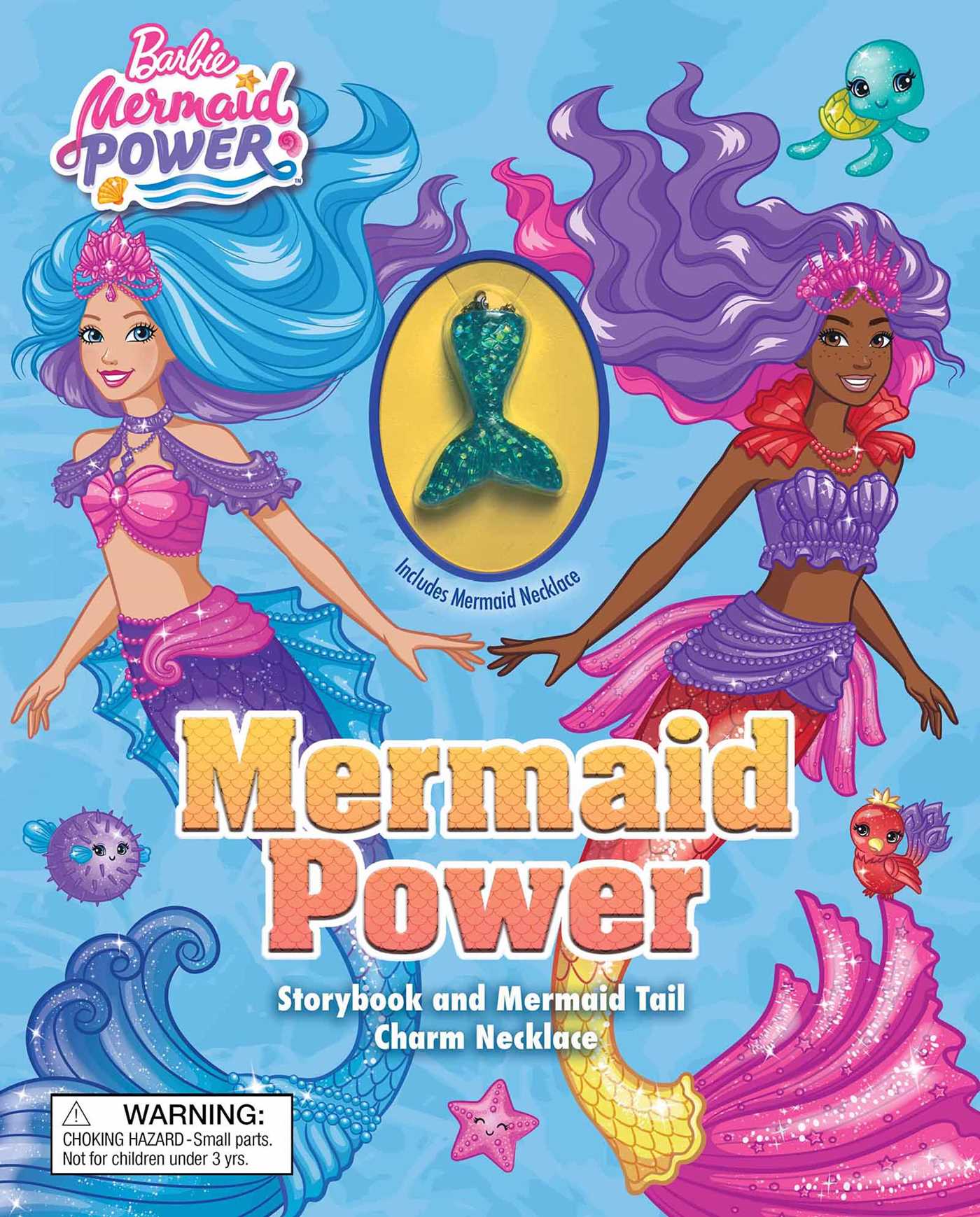 Barbie: Mermaid Power: Book with Mermaid Tail Necklace (Book with Necklace)