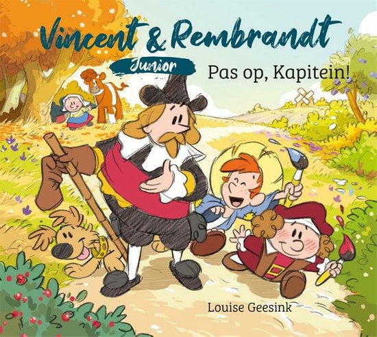 Vincent & Rembrandt junior - Pas op, kapitein! (Hardcover)