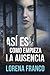 Así es como empieza la ausencia