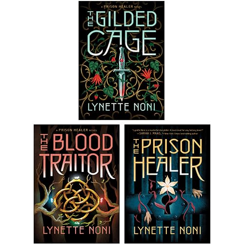 The Prison Healer Series 3 Books Collection Set By Lynette Noni (The Prison Healer, The Blood Traitor, The Gilded Cage)