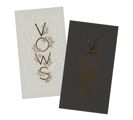 Our Wedding Vows: A Set of Heirloom-Quality Vow Books with Foil Accents and Hand-Drawn Illustrations (Heirloom Story Books and Guided Journals)