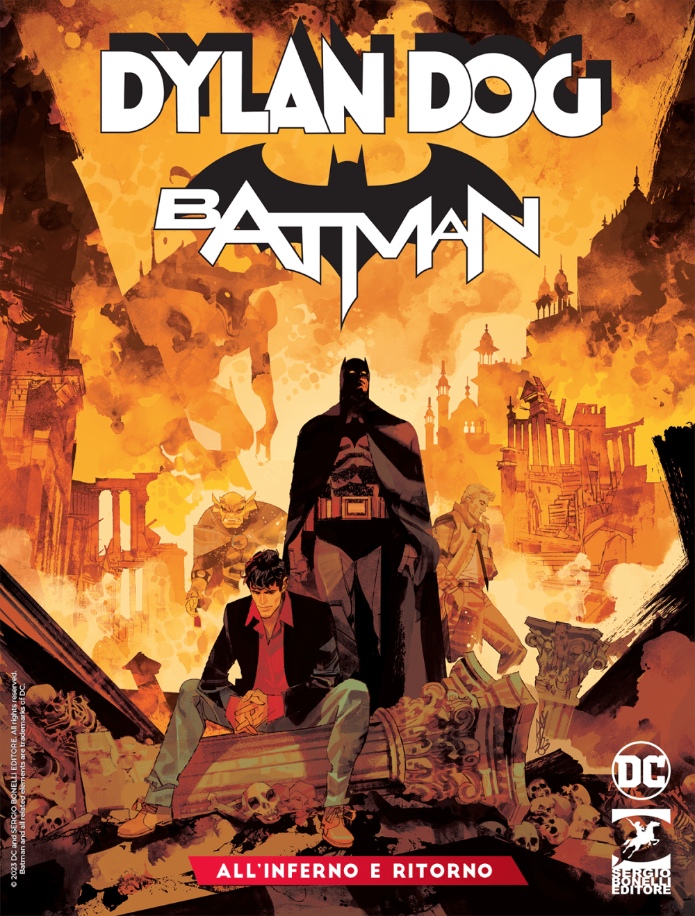 Dylan dog e Batman #2: All'inferno e ritorno