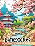 Landscapes Coloring Book For Adults by Nathaniel Blake