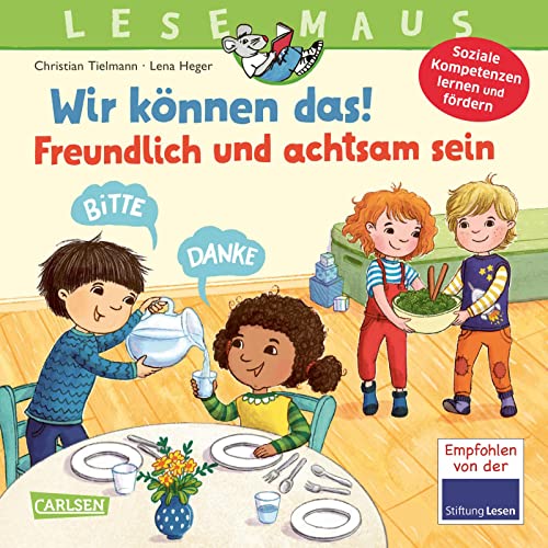 LESEMAUS 128: Wir können das! Freundlich und achtsam sein (Paperback)