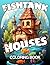 Fishtank Houses Coloring Book by Travis Jackson