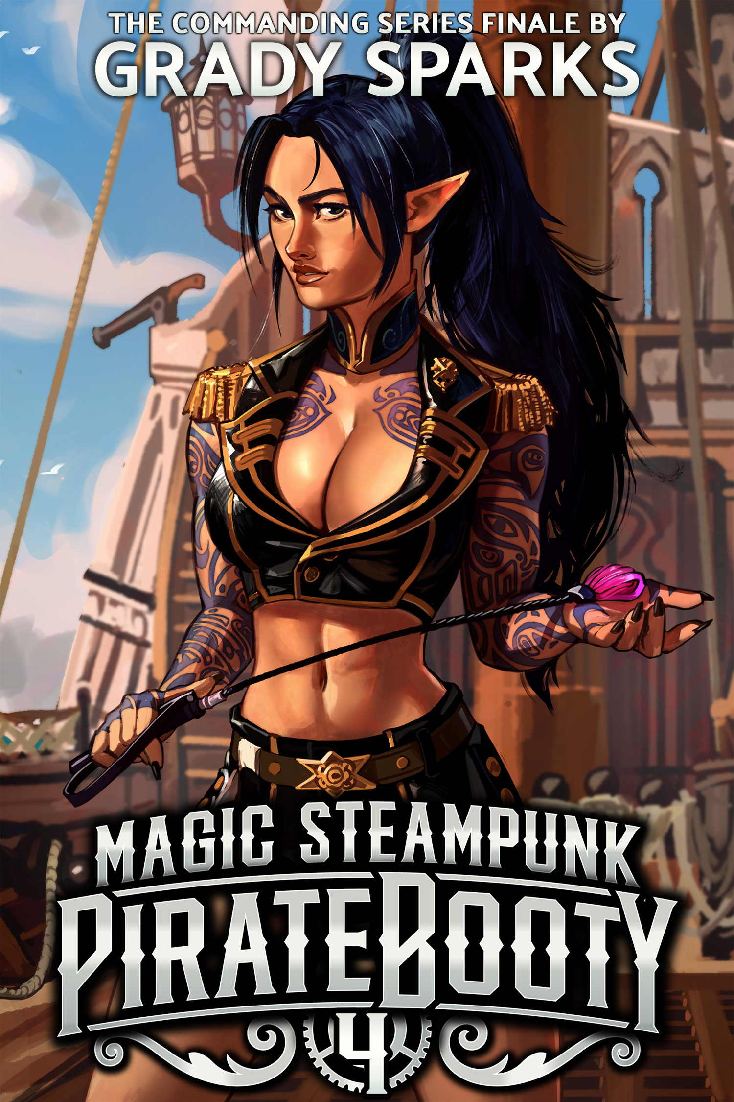Magic Steampunk Pirate Booty 4: The Commanding Series Finale (Magic Steampunk Pirate Booty: The Complete Series)