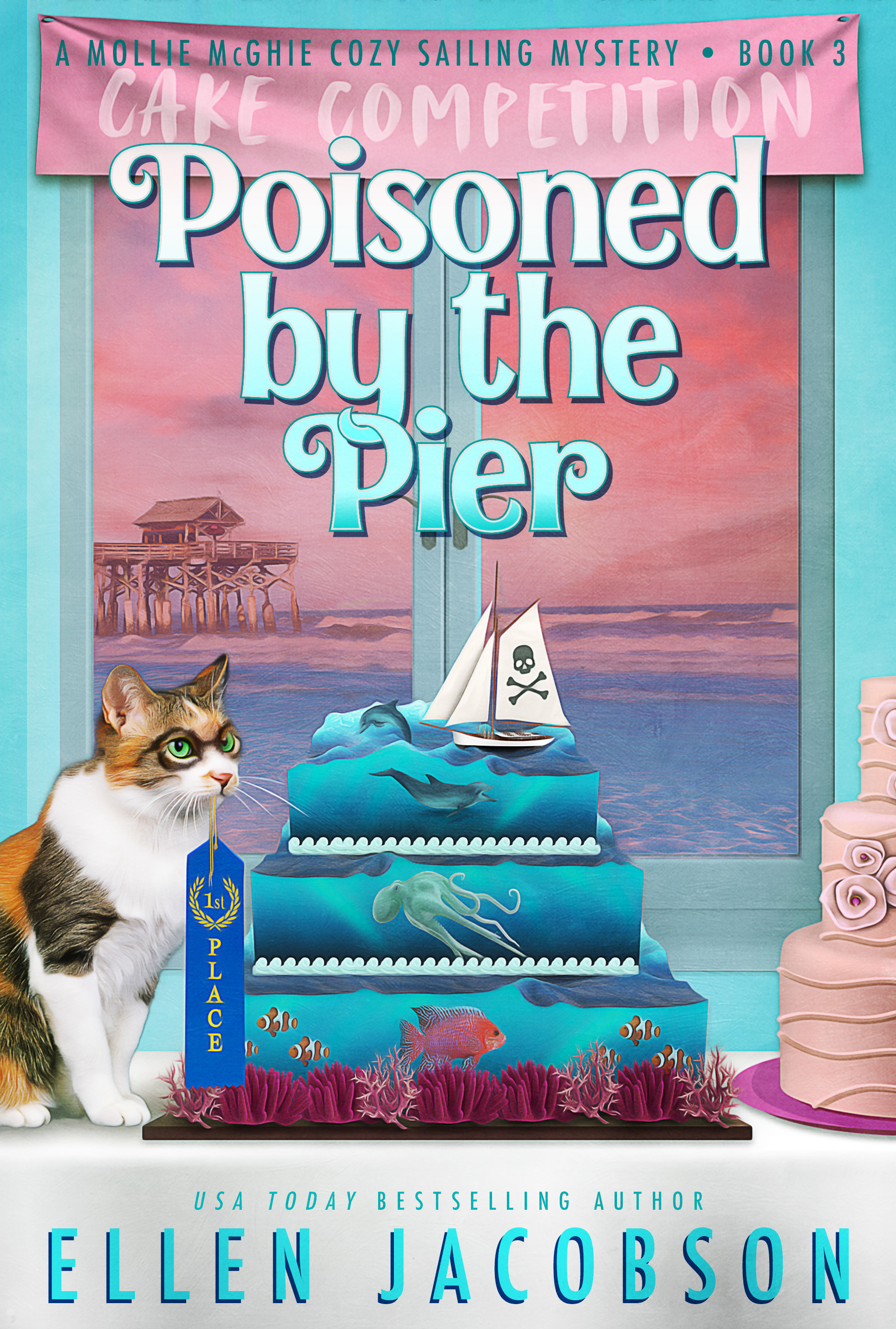 Poisoned by the Pier (A Mollie McGhie Cozy Sailing Mystery Book 3)