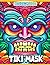 Tiki Mask Coloring Book: Am...