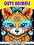 Cute Animals Coloring Book:...