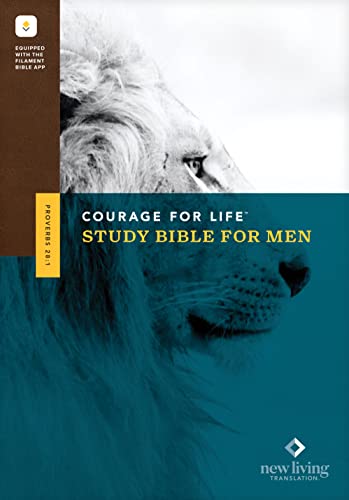 NLT Courage For Life Study Bible for Men