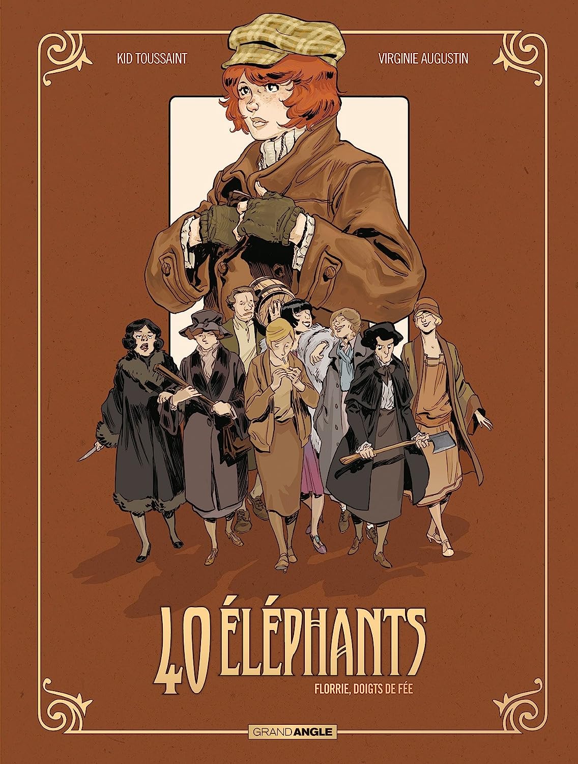 40 éléphants, Vol.1 : Florrie, doigts de fée (Hardcover)