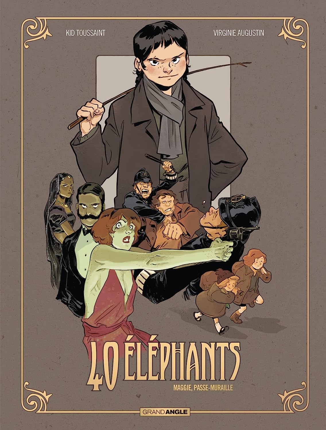 40 éléphants, Vol.2 : Maggie, passe-muraille (Hardcover)