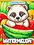 Watermelon Coloring Book: C...