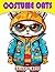 Costume Cats Coloring Book:...